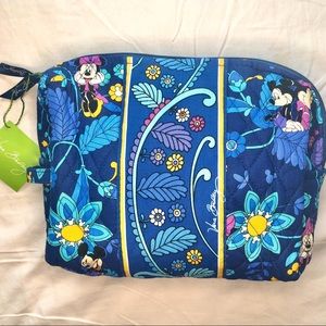 Disney Parks Vera Bradley Large Makeup Bag Mickey